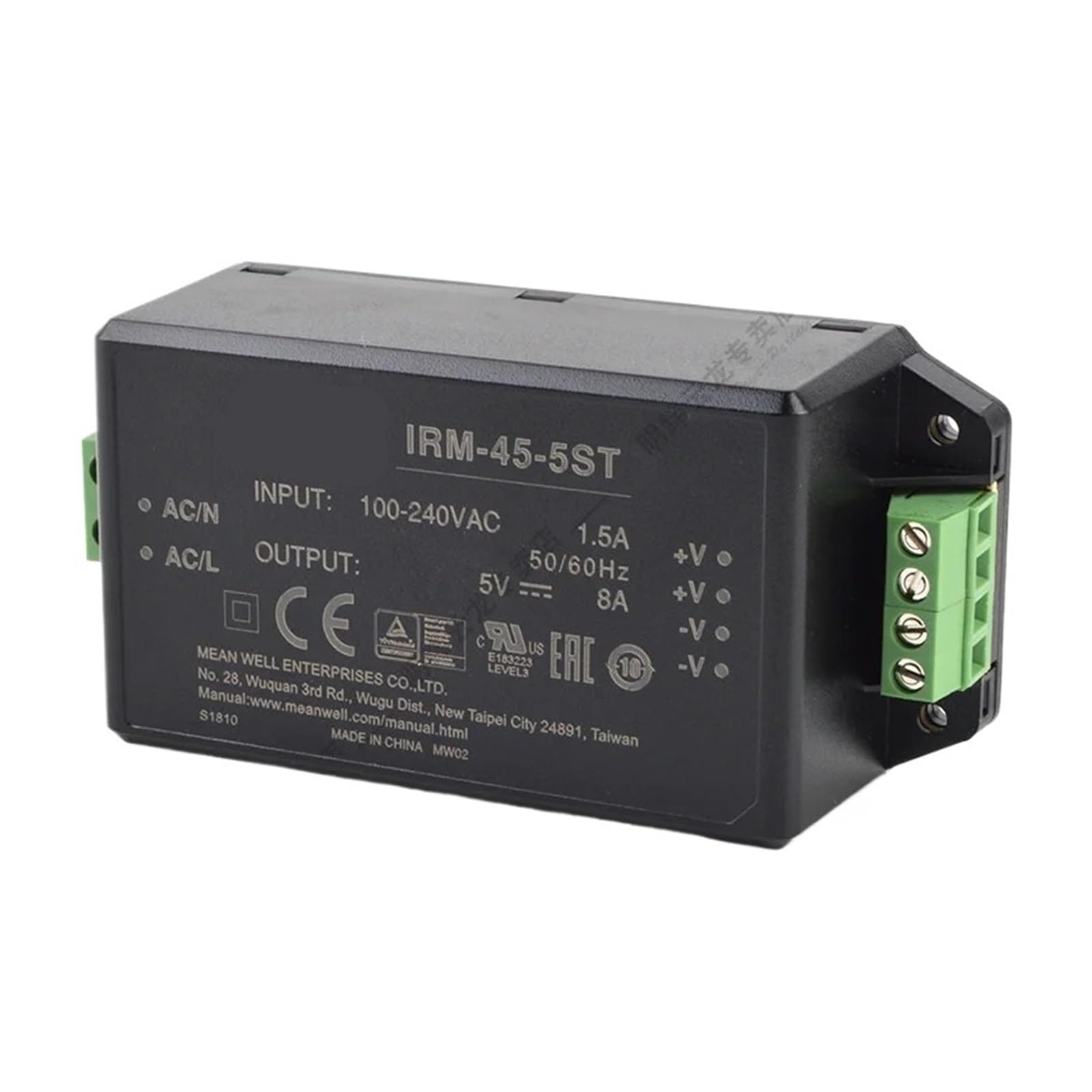 BRODEFUP 45WAC-DC Power Module IRM-45-5V IRM-45-12V IRM-45-15V IRM-45-24V IRM-45-48V(IRM-45-15ST)