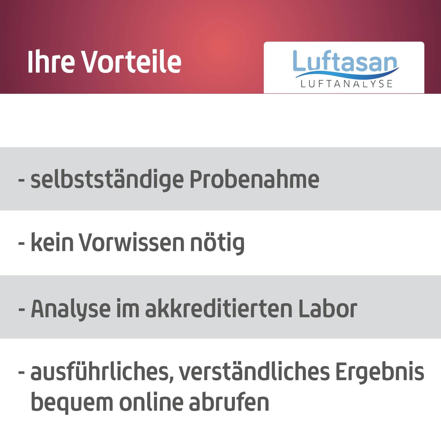 Schimmeltest für die Raumluft – Probenahme-Set für professionelle Analyse | Analyse im Fachlabor