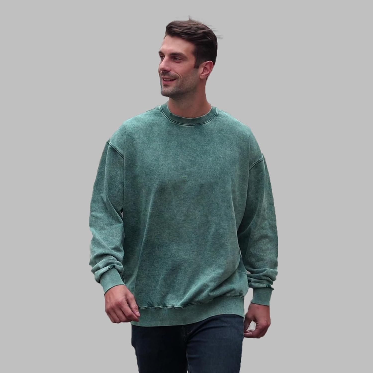 Eadali Mens Oversized Hoodies Vintage Hoodie Couples Pullover Acid Wash Hoodies for Men Streetwear Sweatshirts - Image 6