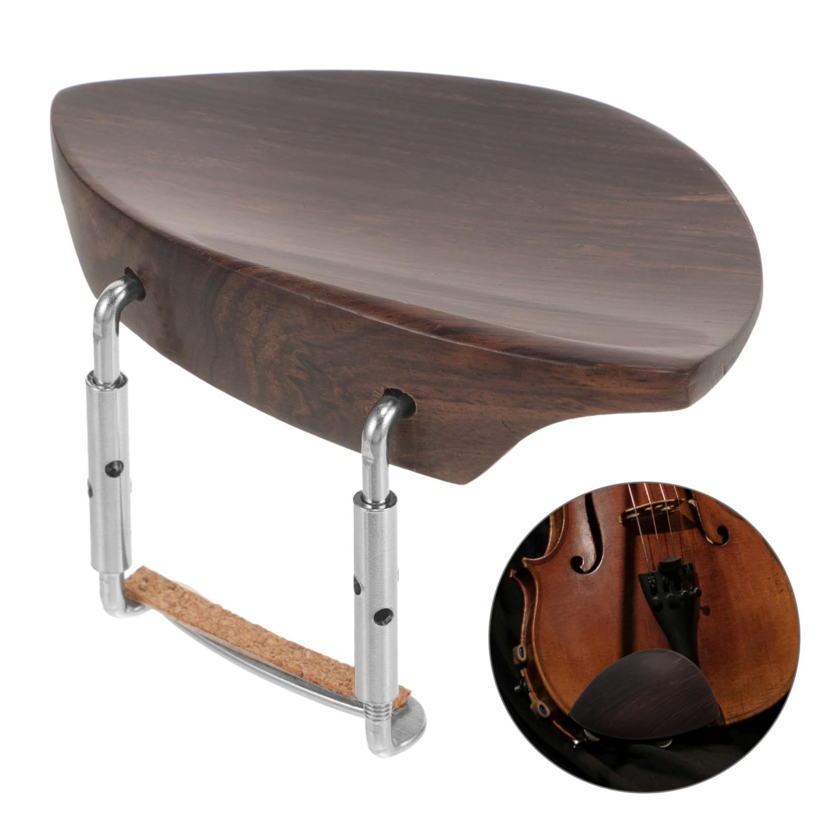 ibasenice 5pièces Chin Rest Pour Violon Support Stable Et Professionnel Accessoire Pour Musiciens