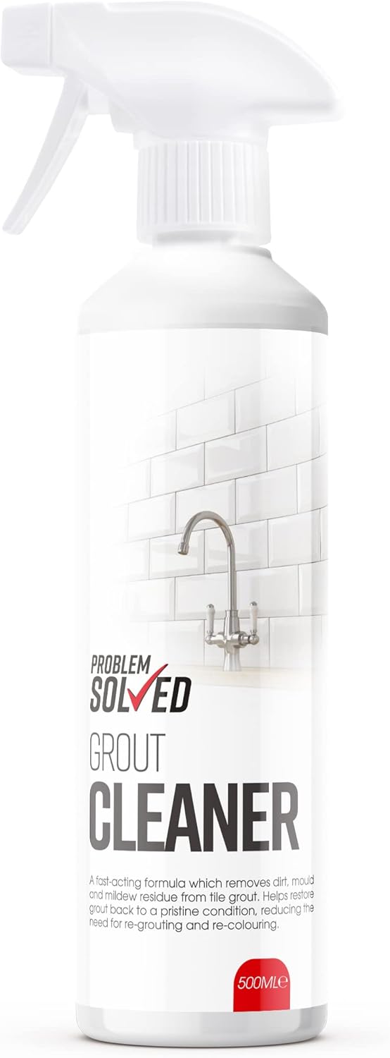 Probem Solved Grout Cleaner Spray Removes Stubborn Dirt & Stains