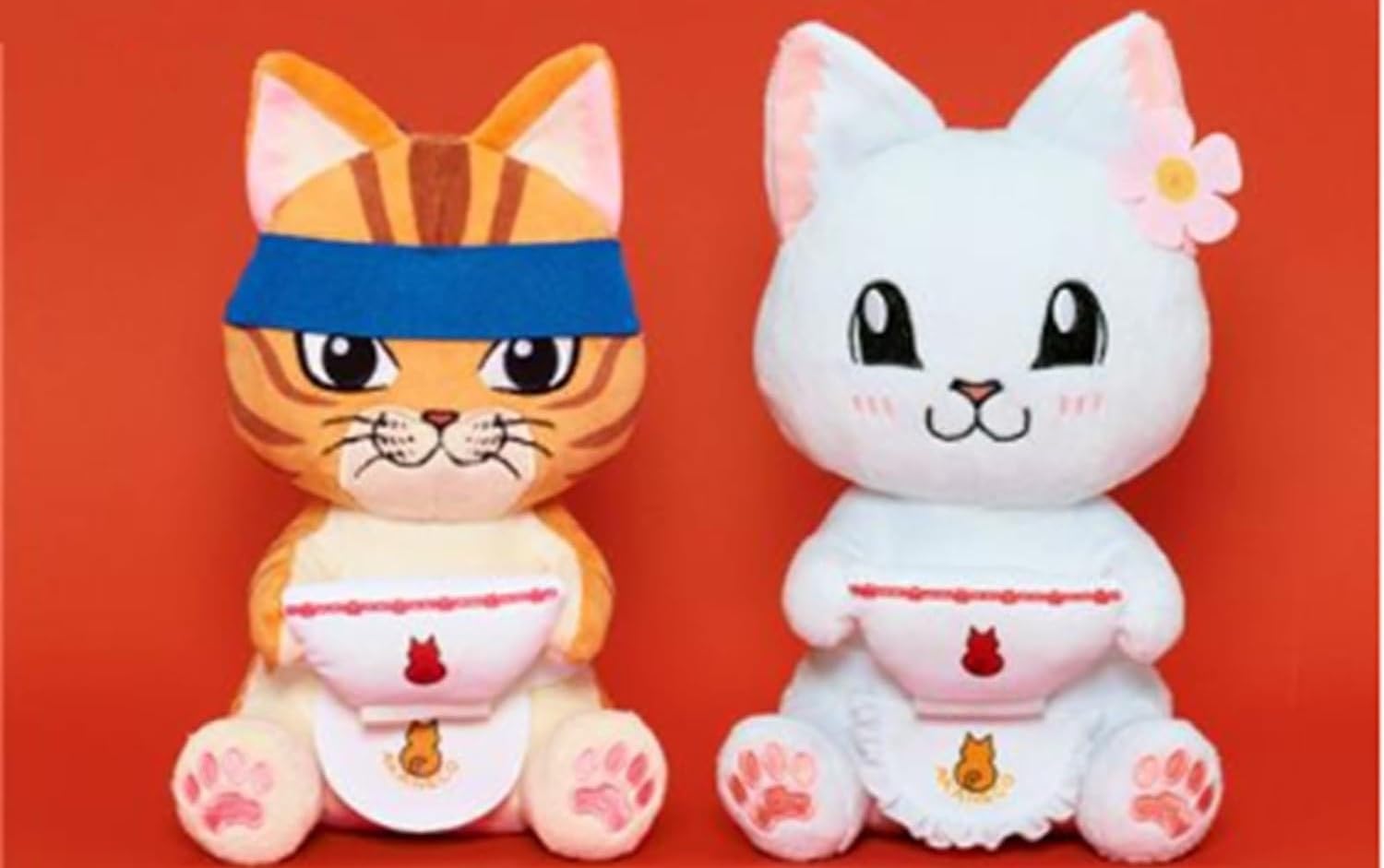 Amazon.co.jp: TVアニメ 「ラーメン赤猫」 はぐはぐぬいぐるみ