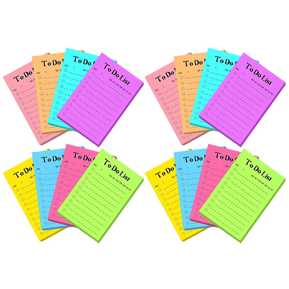 Happyyami Notas Adorables Autoadhesivas Multifuncionales de Libros de de Notas Portátiles para Recordatorios de y Escolar Superficies Secas