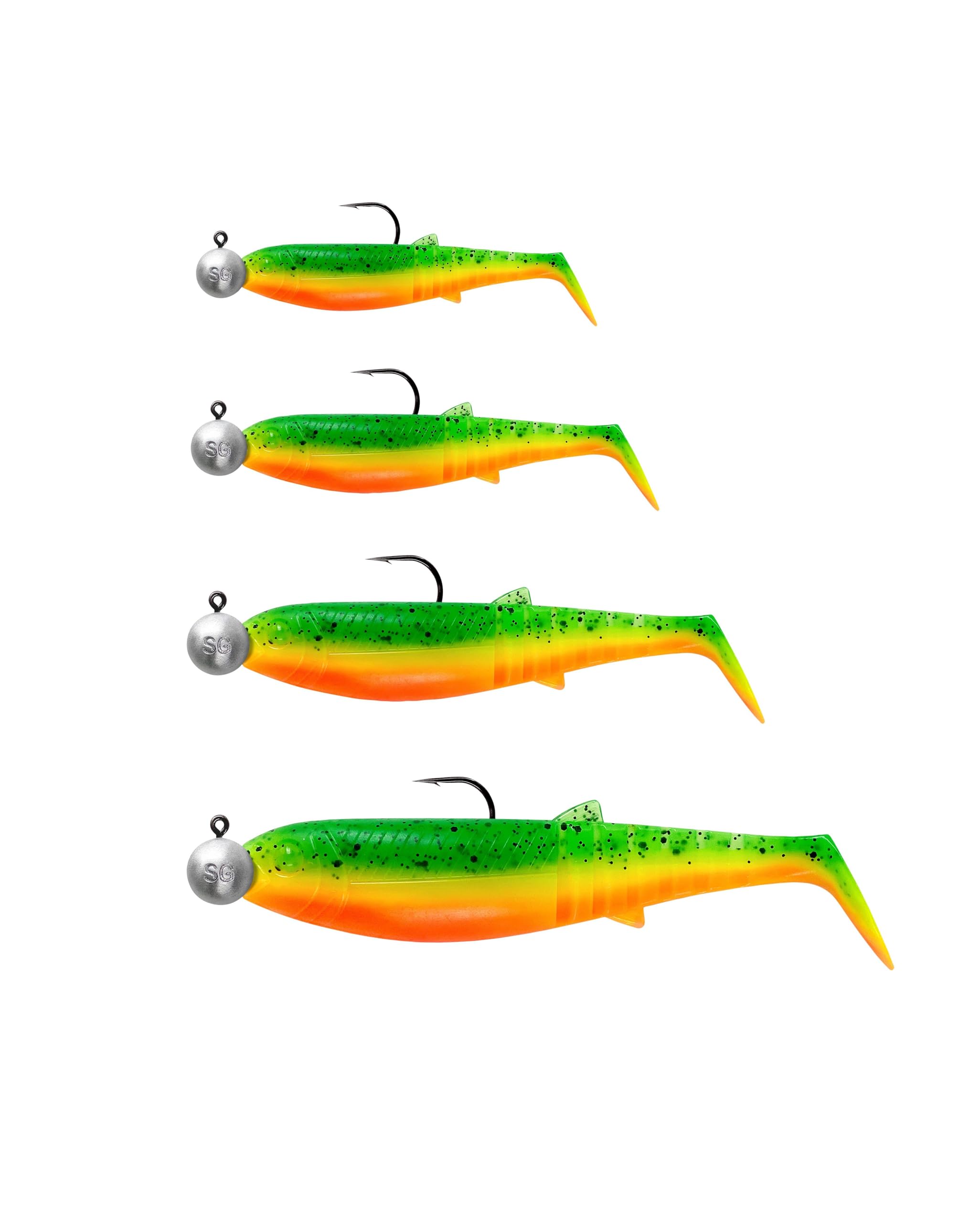 Savage Gear Cannibal Shad Mix 6,8/8/10/12,5 cm gumowa ryba zestaw Clear Water