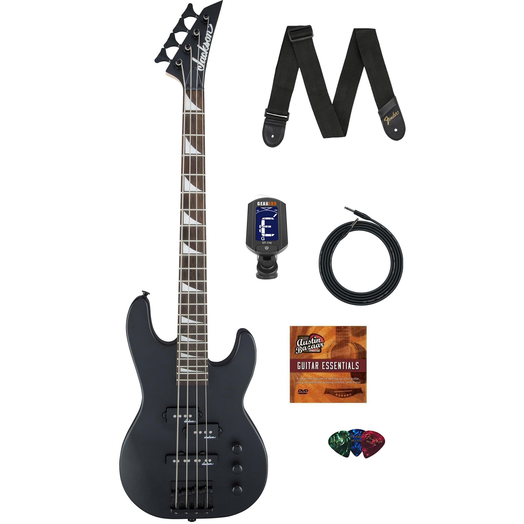 Jackson / Minion JS1X コンパクトベース 美品 Amazon.com: Jackson Minion JS1X Concert Bass Guitar - Satin Black