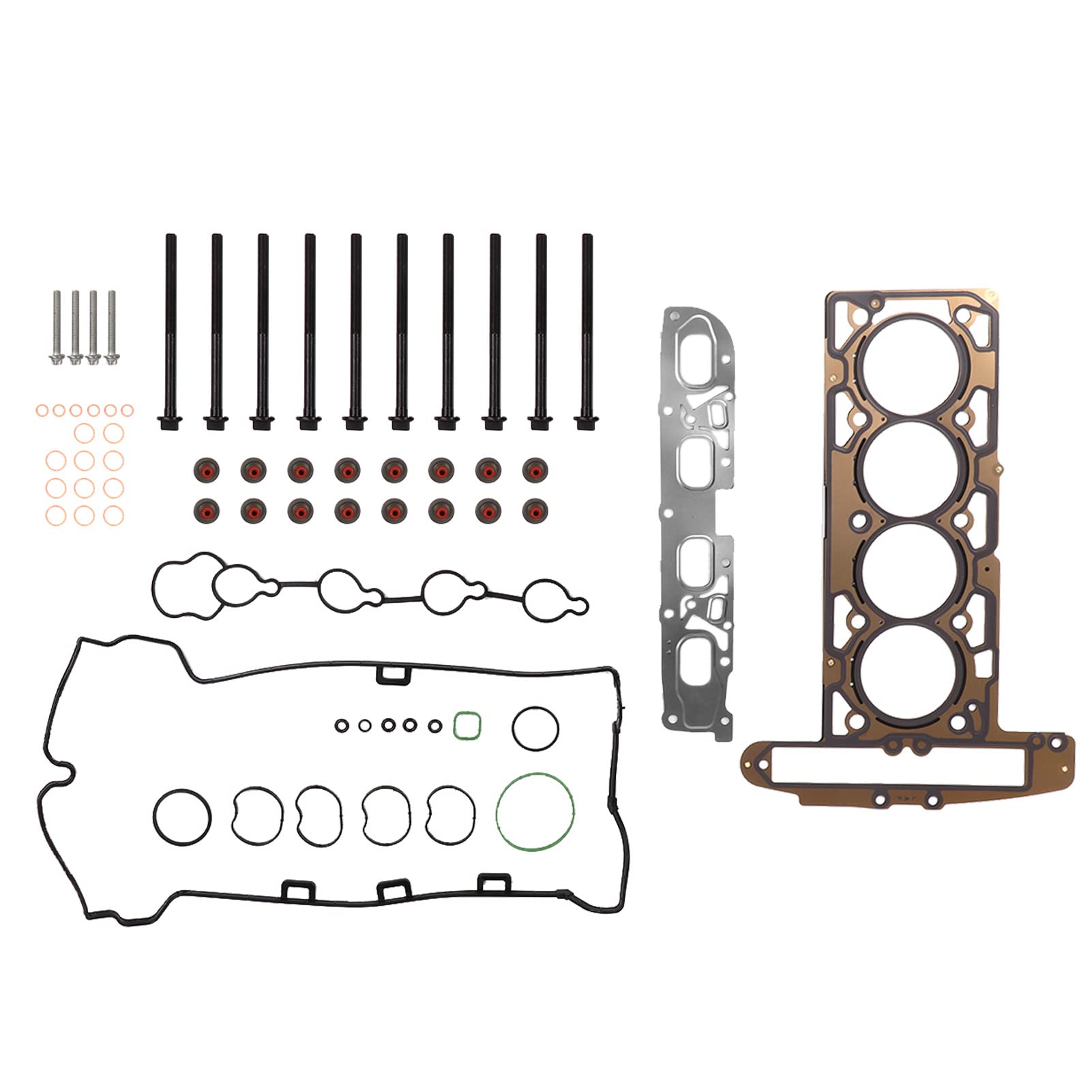 de Motor 64 Uds. Kit de Pernos de Junta de Culata de Motor Ma 9761246760 Reemplazo para Verano 2.4L
