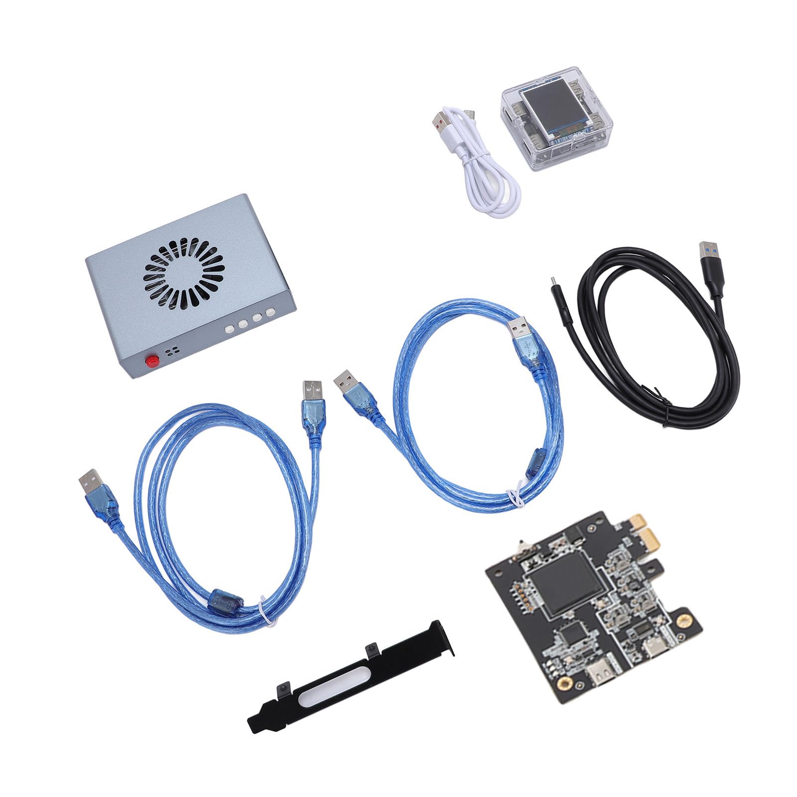 SENECESLI Syntezator Interfejsu Multimedialnego HD, Syntezator DMA w Aluminium 60 Hz do Wideokonferencji (wtyczka UE)