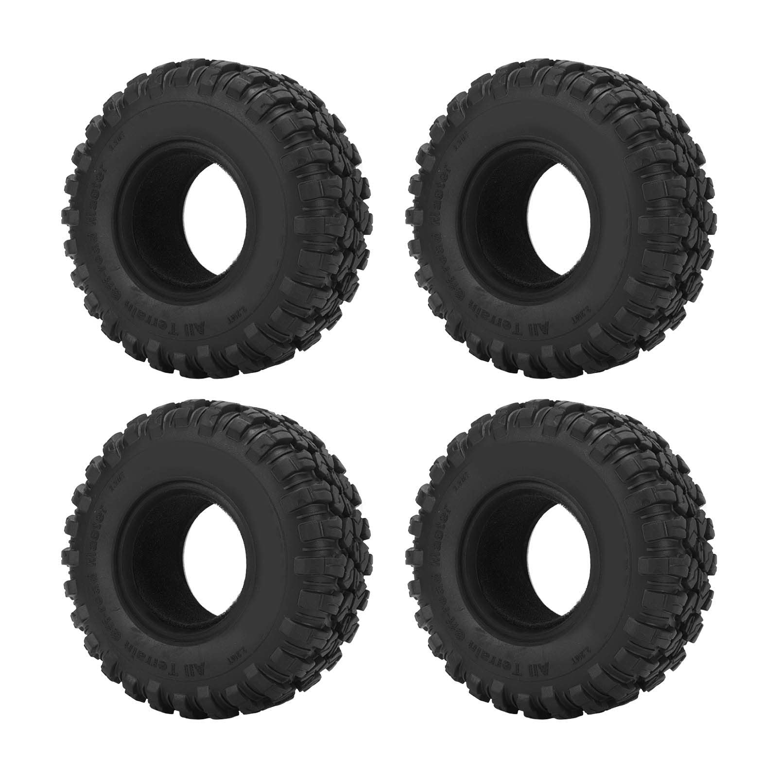 Lekkie Opony Gumowe RC, Wzór żwiru, Mocna wydajność Amortyzacji dla, HSP, Axial SCX10 D90, HPI z 2,2 -calową piastą Koła