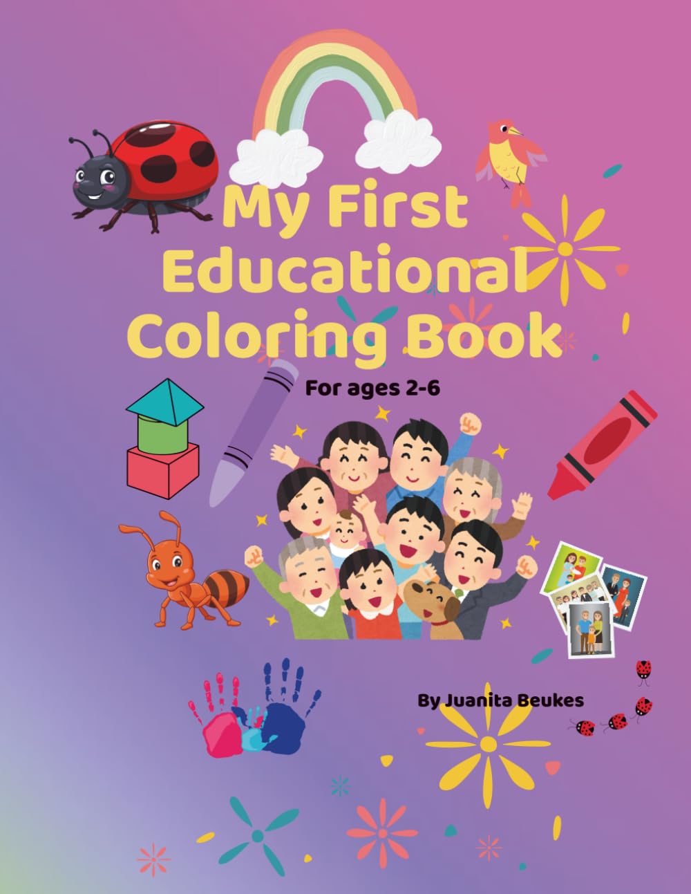 My First Educational Coloring Book