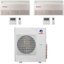 Gree 42,000 BTU Multi21+ Dual-Zone Floor/Ceiling Mini Split Air Conditioner Heat Pump 208/230V SEER 21 18-24