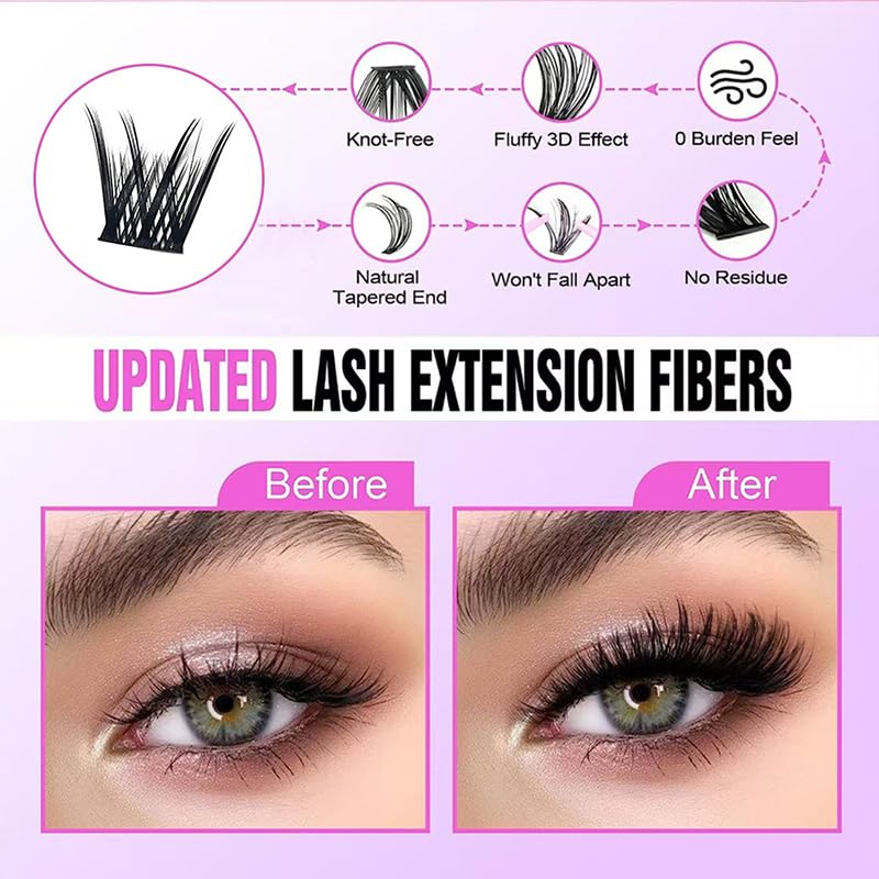 Save 50% on NESCAT Lash Clusters Kit with Code 5YN8Z7T8 - Image 3