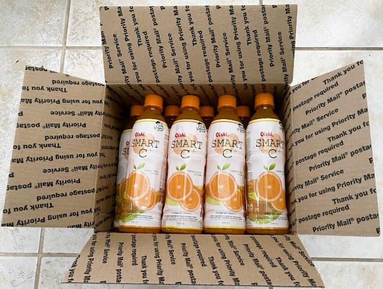 Smart C+ Orange Crush Drinks 500ml x 8 Bottles from Oishi PH