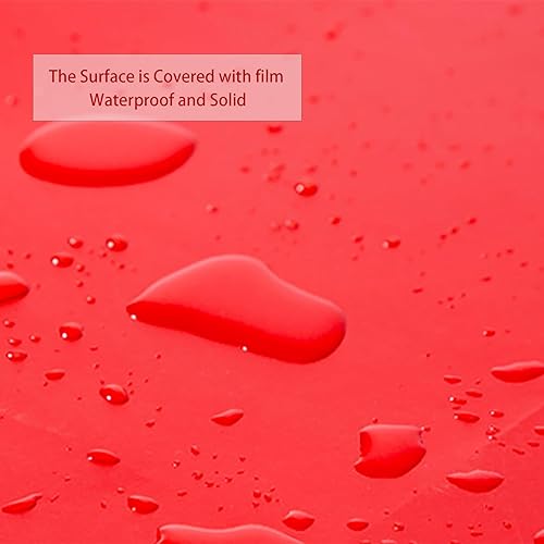 Miniatura 7 de Bolsa de regalo de papel de estraza de papel de estraza con asas para boda, baby shower, fiesta de cumpleaños (rojo, 8 x 8 x 8 pulgadas, 10