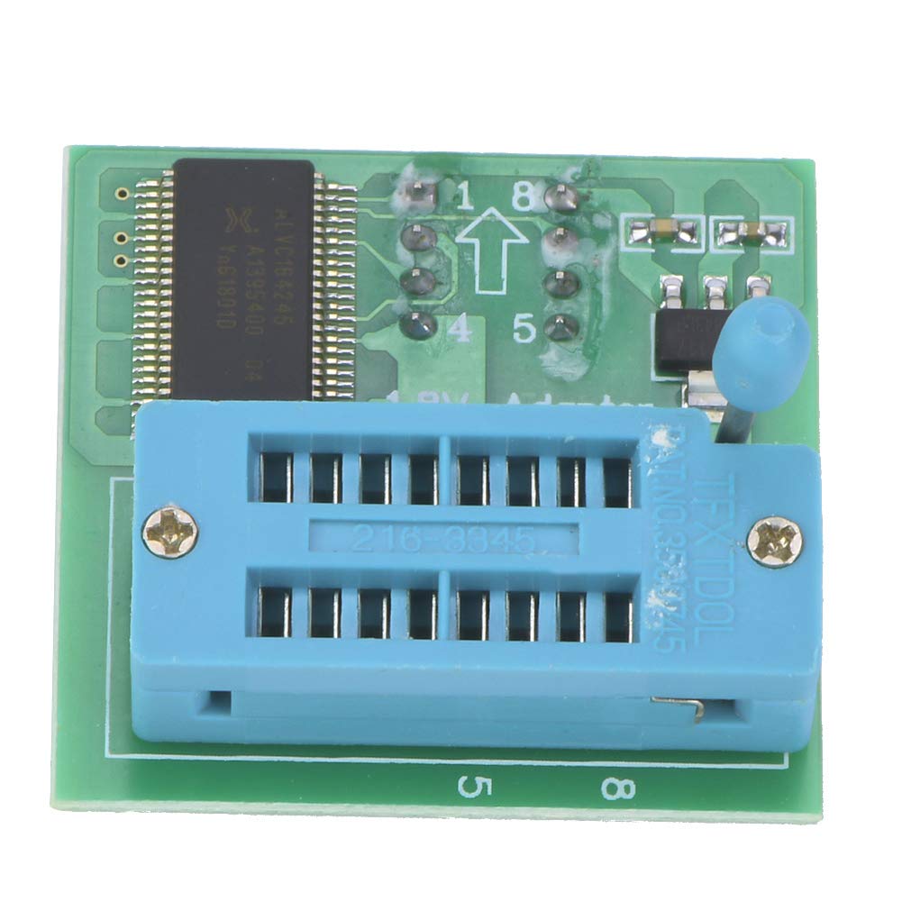SEAFRONT Scheda di Conversione Adattatore 1,8 V Programmatore Flash SPI per Winbond W25 MX25 CH341 TL866CS