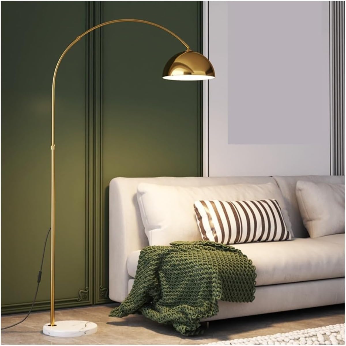 ryu kurokage フロアスタンド おやっ ランプ 金属フロアランプ調節可能な角度ランプヘッドデザインリビング