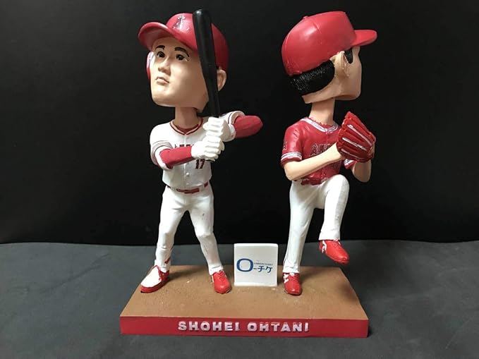 メジャー初！大谷翔平『二刀流』バブルヘッド人形。値上がり必至！