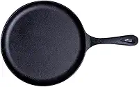 Frigideira de Ferro para Tapioca 20 cm Compatível com Todos os Fogões Cabo Ergonômico