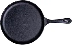 Frigideira de Ferro para Tapioca 20 cm Compatível com Todos os Fogões Cabo Ergonômico