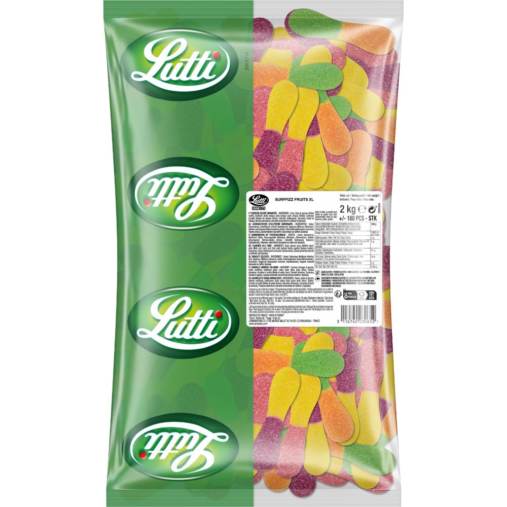 Lutti Surffizz fruits XL 2kg