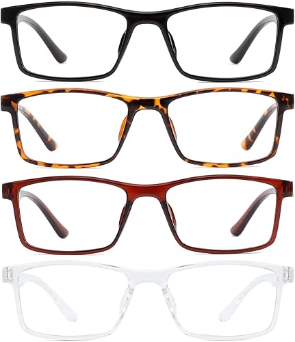 Miniatura 2 de Przene Lentes de sol con bloqueo de luz azul con clip para mujeres y hombres, gafas redondas retro para juegos de computadora, antirfatiga