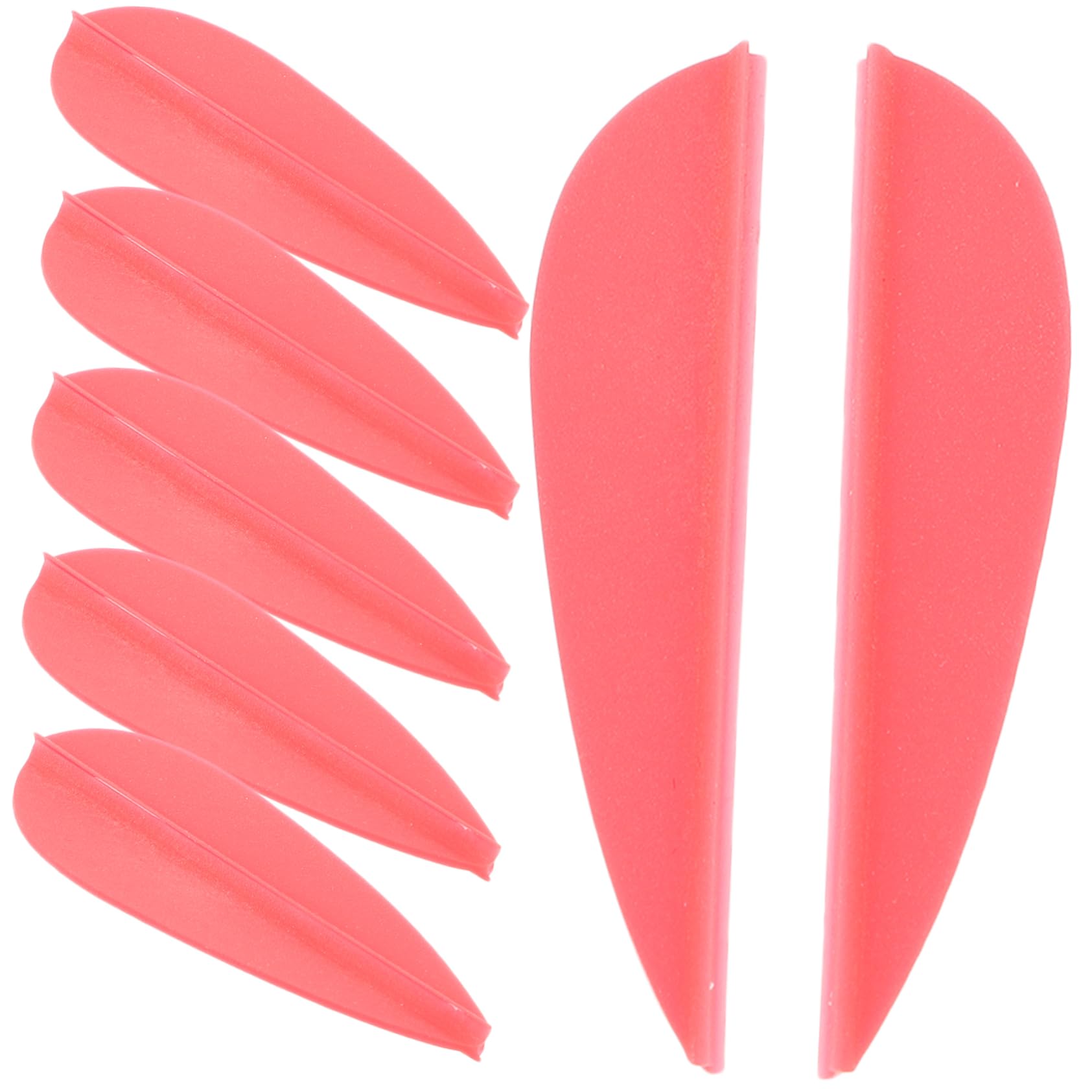 WHAMVOX Professional Archery Vanes Set 20pcs Lightweight Arrow Fletchings for Carbon Fiberglass Shafts