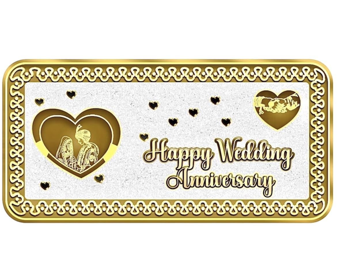 10 grams pure silver coin anniversary gift Bis Hallmark 999 fine silver 10 GM anniversary bar Coin for gift in happy birthday & happy anniversary festive gift pack .gift for wife wedding anniversary special. valentine gifts (B08P5W2QVW) Amazon Price History, Amazon Price Tracker