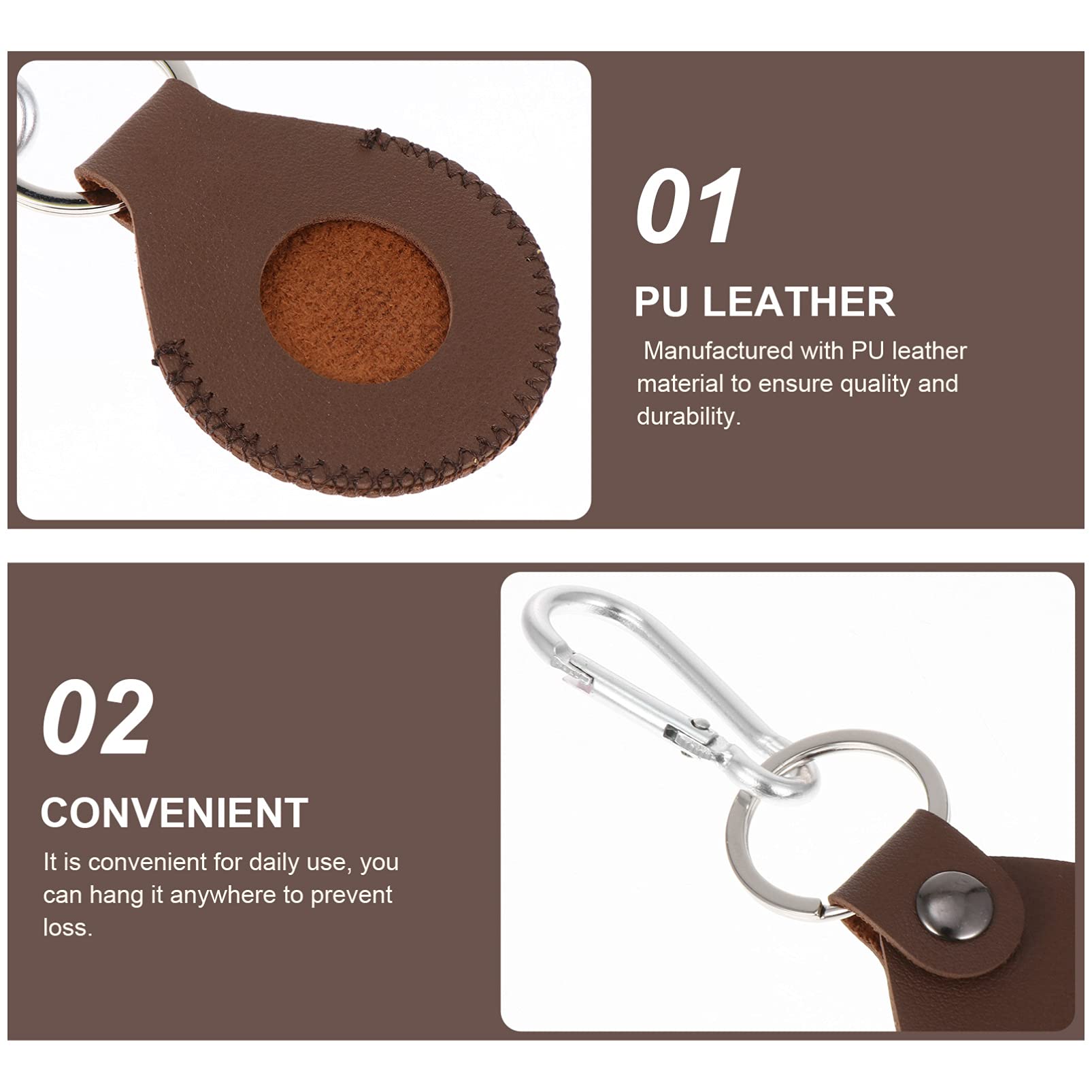 DIYEAH Case Key Ring Protective Sleeve for Compact Scratch-Resistant Lightweight Non-Slip