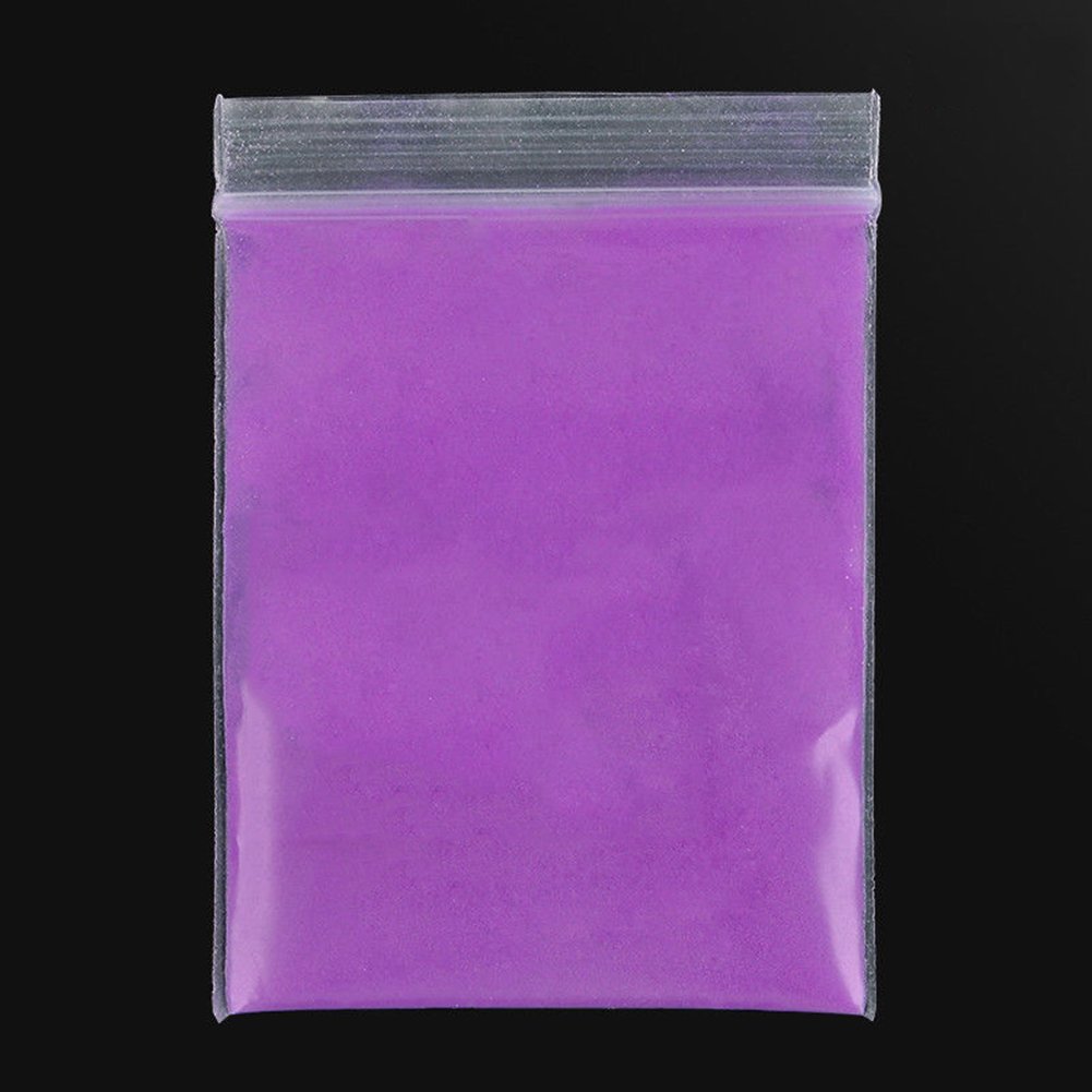Purple Glow In The Dark Pigment: UV-reaktives, Klares, Weißes Pulver