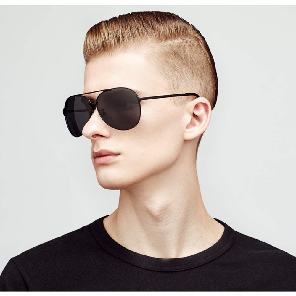 Sonnenbrillen Herren, Herren Fahren Polarisierte Sonnenbrillen Sport Sonnenbrillen Golfbrillen, Multi-Color Optional (Farbe : Gray Piece)