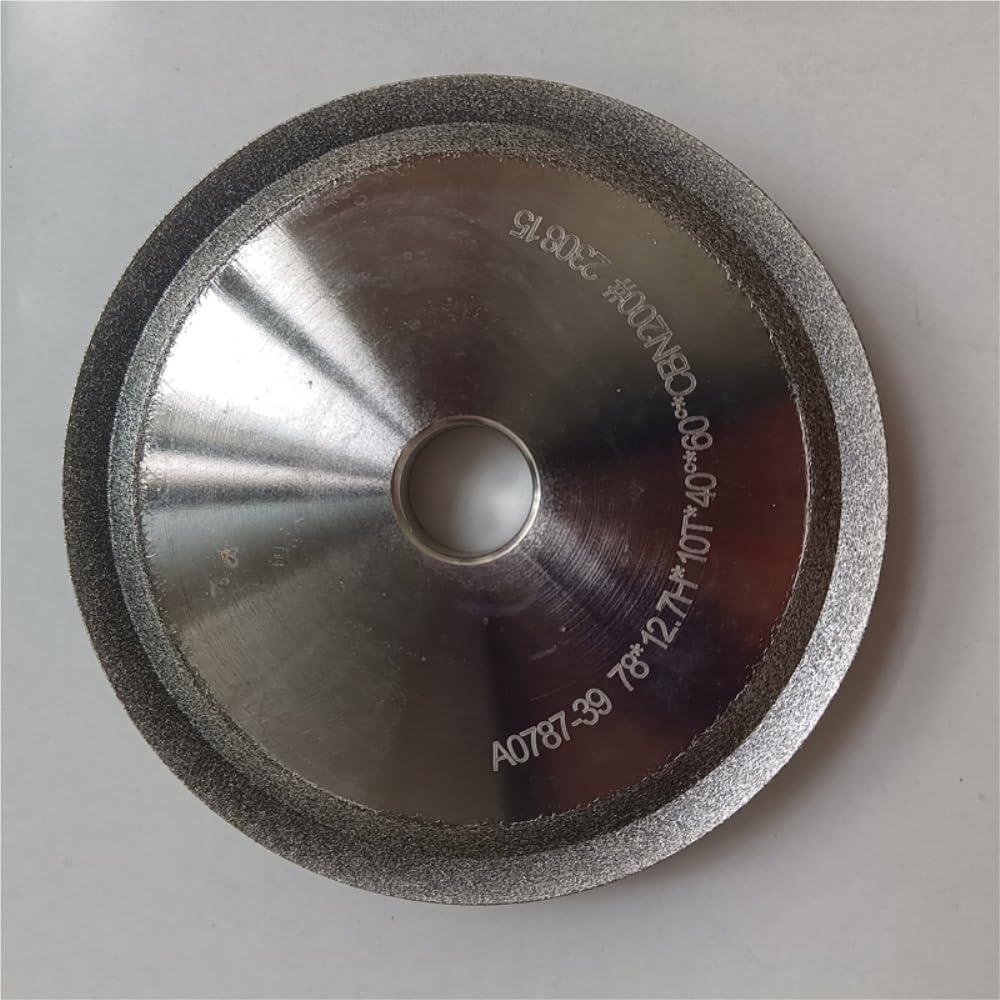 UGLYAF Diamant-CBN-Schleifscheibe 13 Typ 13 C CBN 200# Schleifmaschine for Schleifen von weißen Stahlbohrern(CBN 200grit)
