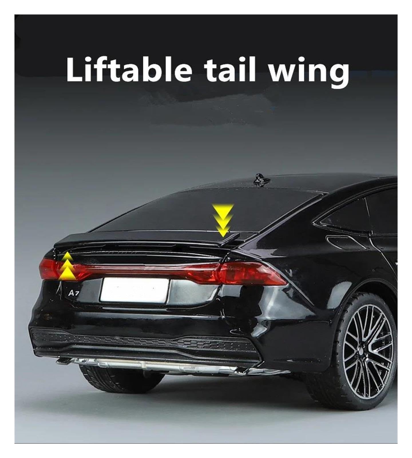Per AUDI A7 Coupé 1:24 Modellino di auto in lega pressofusa