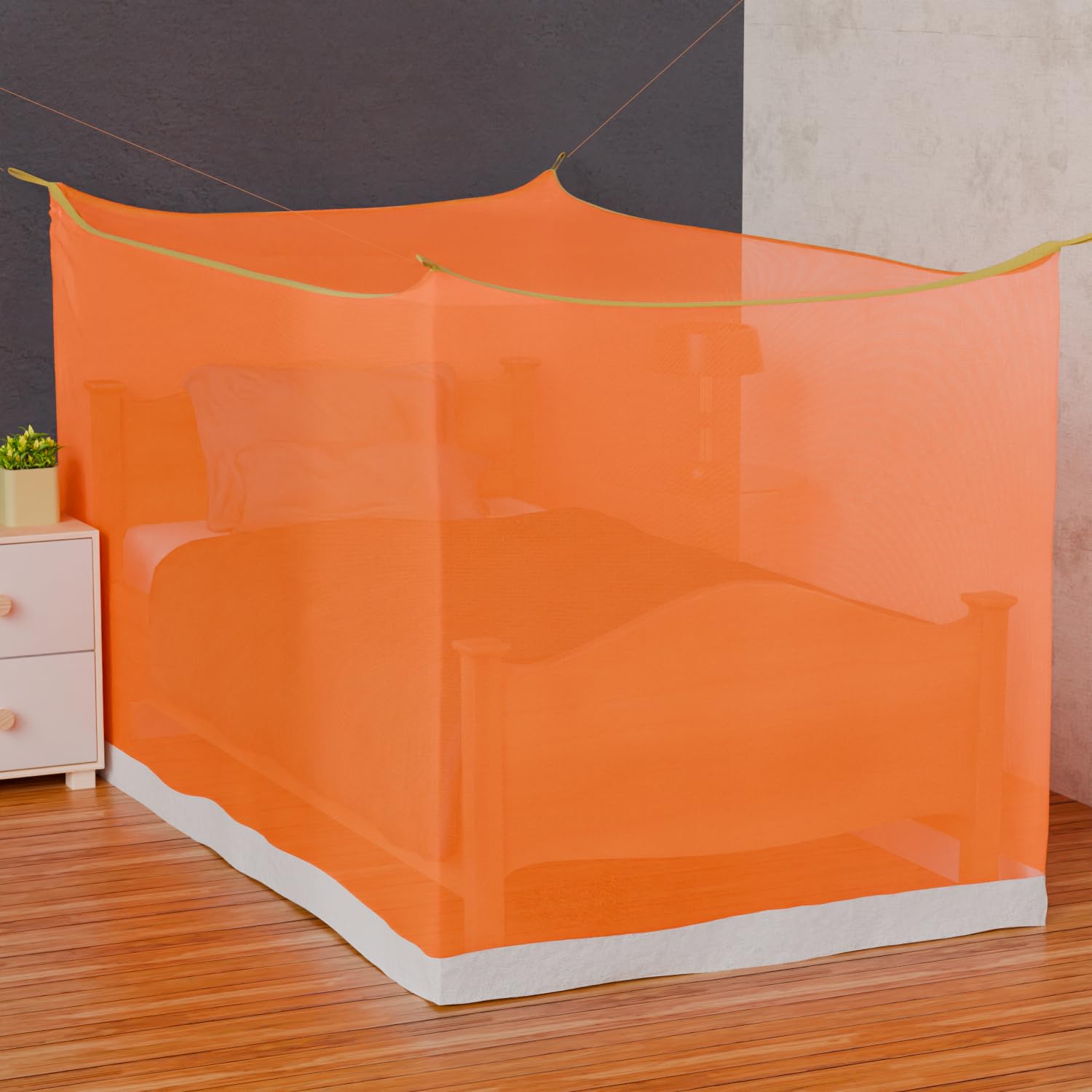 See full amazon price history chart for Oriley Mosquito Net Plus Size Soft Maharani Jali Canopy Bug Netting for Baby Adults Camping Screen House (Orange, 4 x 7 Feet) Oriley Mosquito Net Plus Size Soft Maharani Jali Canopy Bug Netting for Baby Adults Camping Screen House (Orange, 4 x 7 Feet) (B0CPT473RV) Amazon Price History, Amazon Price Tracker