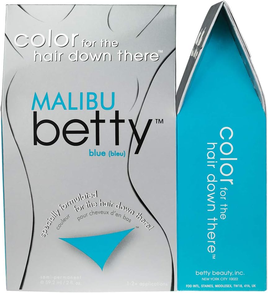 Malibu Betty - Colour for the Hair Down There - Blue