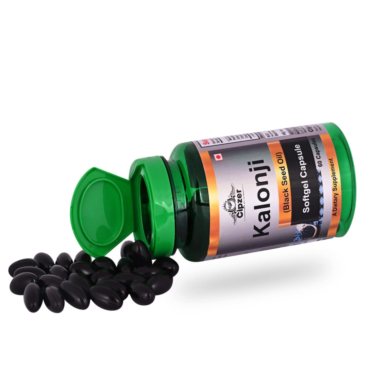 Cipzer Kalonji Oil Softgel Capsules with Ayurvedic Black Seed Extract supplement Helpful in Good Digestion, maintain cholesterol and blood sugar 60 Capsules - Image 5 thumbnail