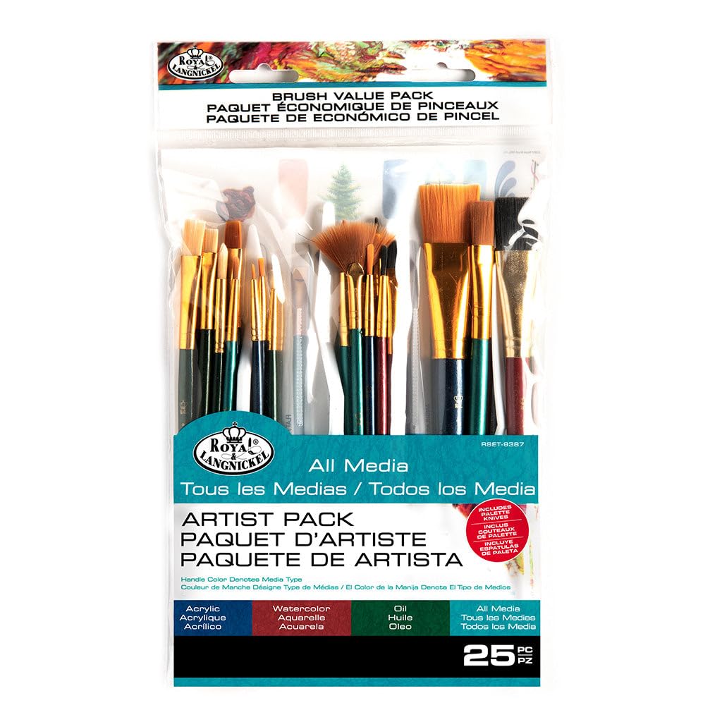 Royal & Langnickel Mixed Brush & Tool Set (25pc)