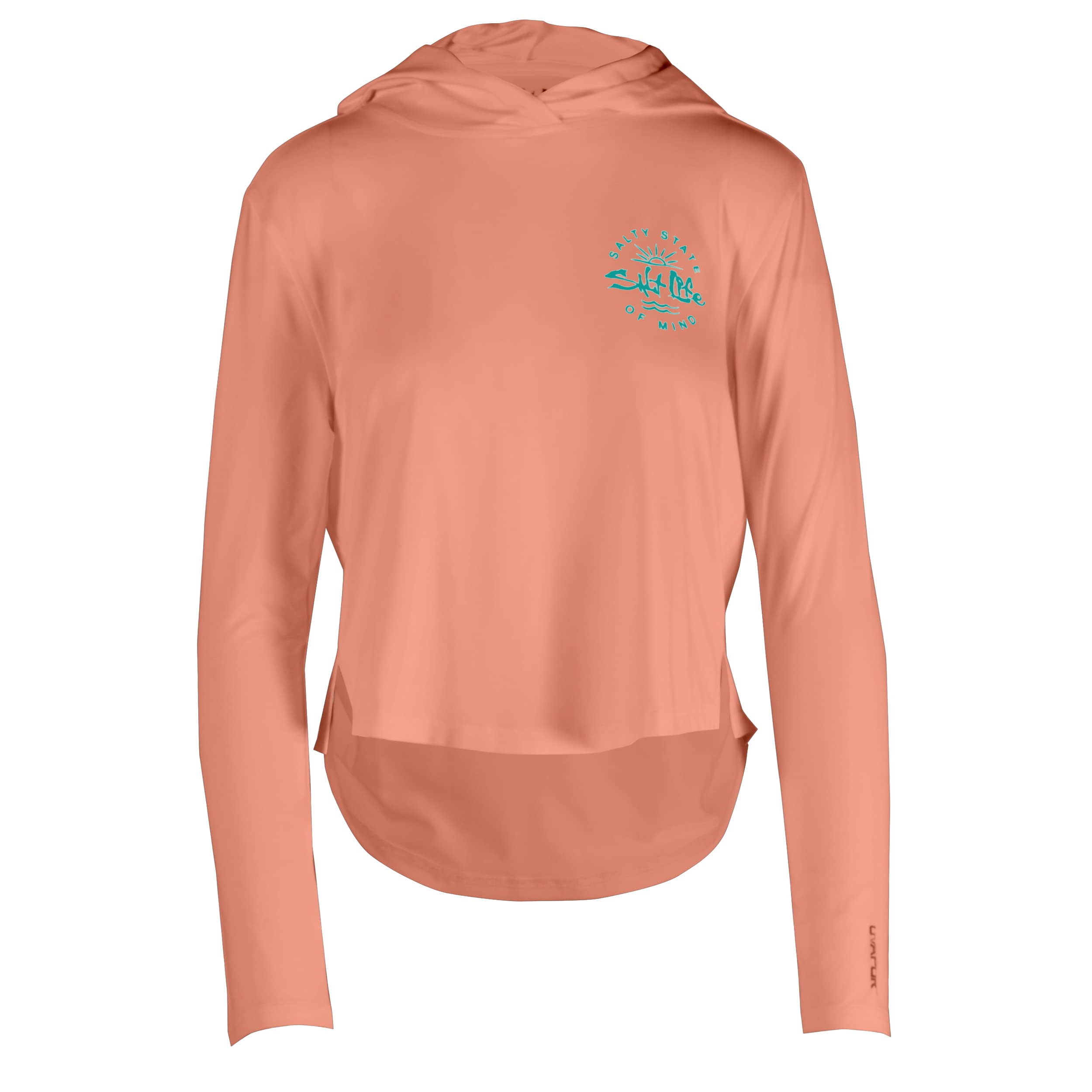 Salt LifeWomen's Seaglass Bay Ultra Lightweight Performance Cropped Hoodie