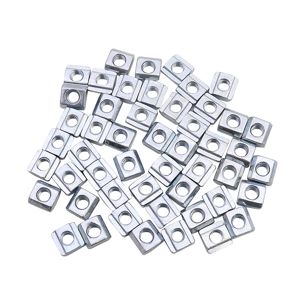 Buy SneiDr 50 Pieces T Sliding Nuts M5 Ttrack Sliding Nut Zinc Plated