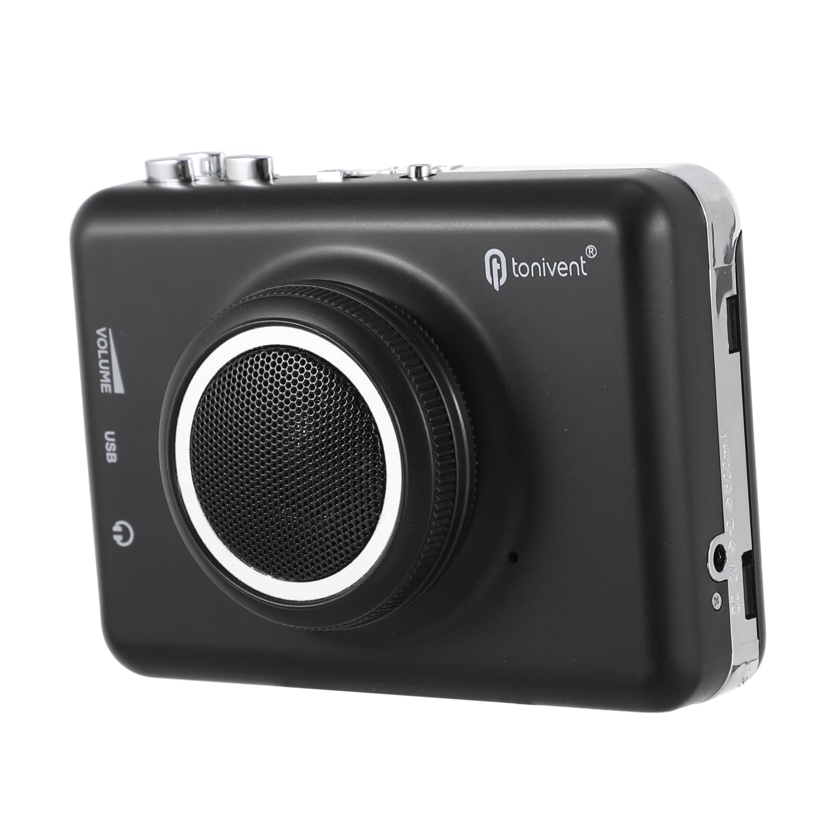 KONTONTY Music Player Cassette Tape to Mp3 Converter Cassette Player Portable Tape Speaker