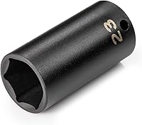 Vista 80 de TEKTON Dado de impacto de 6 puntos de 3/8 pulgadas x 8 mm de profundidad SID13108