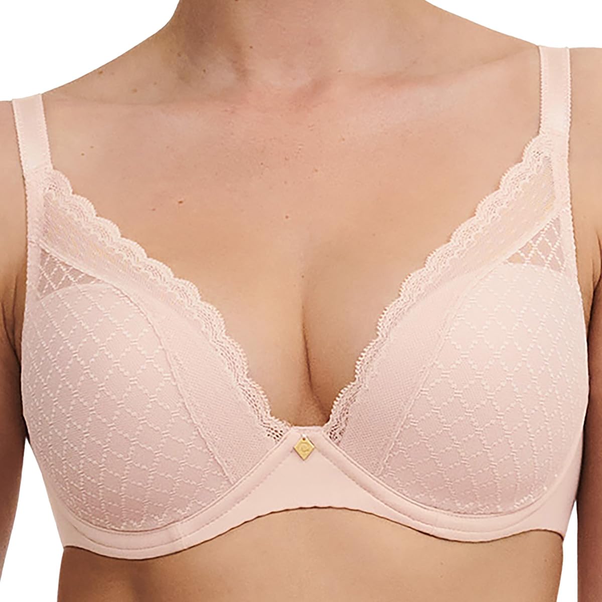 Norah Chic Plunge T-Shirt Bra - Dusky Pink Dusky Pink Pink 36D