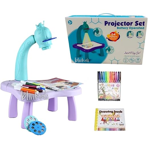 Blinkids Drawing Projector Desk with 24 Patterns