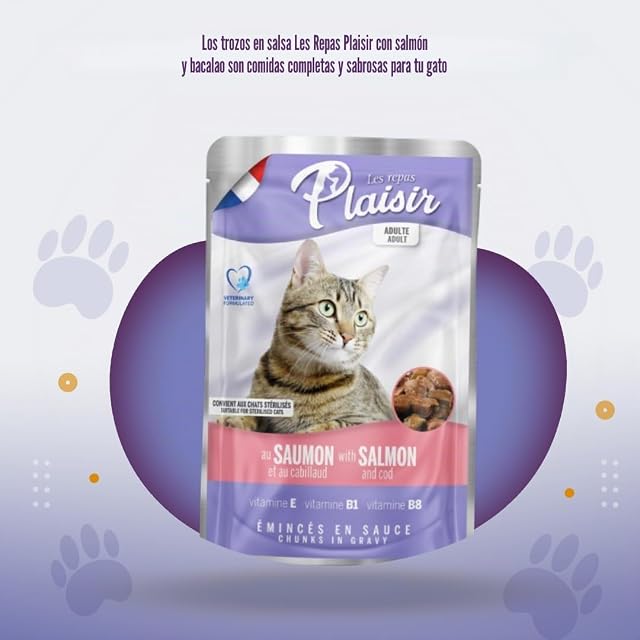 Foto 6 de 8 de Équilibre & Instinct - Pack de carne troceada en salsa - ”Repas Plaisir” para gato
