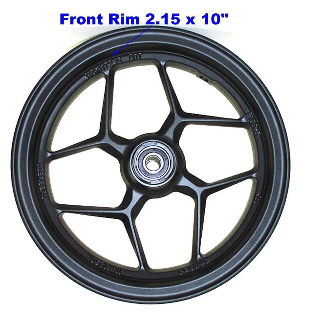 Amazon | TC-Motor 10インチ リム フロント 2.15 リア 2.50 ピット Amazon | TC-Motor 10インチ リム フロント 2.15 リア 2.50 ピット