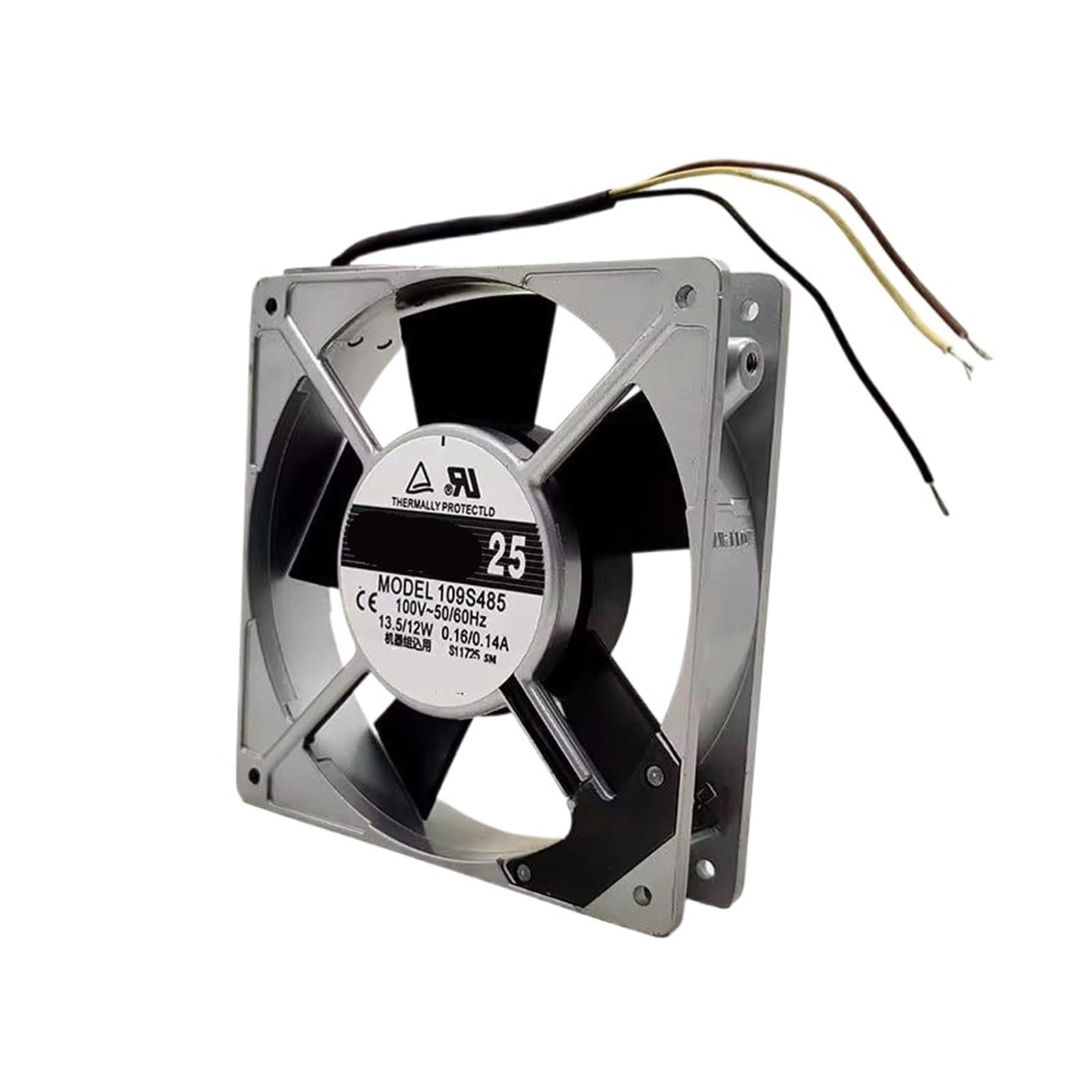 YUSKICCNE 109S485 AC 100V 0.16/0.14A 12025 120 * 120 * 25mm 12cm Cooling Fan