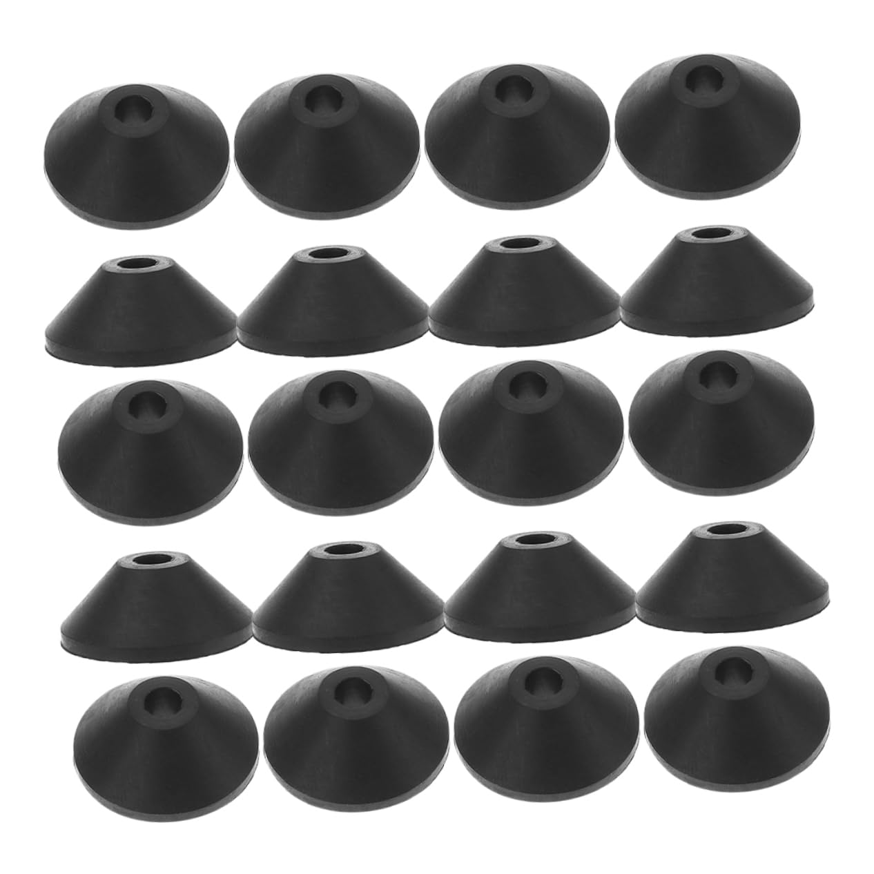 Veemoon 150pièces Rondelles Coniques Caoutchouc Pour Vis De Réservoir Wc Joints Étanches Pour Fixations De Toilettes Accessoires Et Faciles à Installer