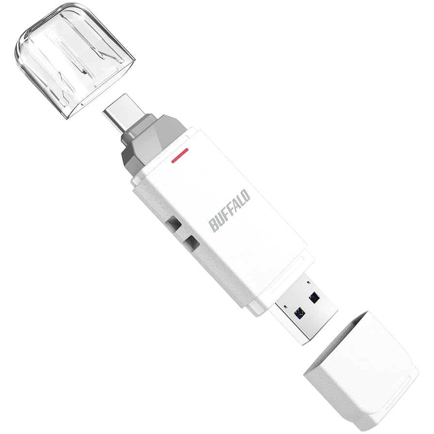 BUFFALO スティックSSD 1TB USB 3.2 Gen 2 BUFFALO USB 3.2(Gen2) Type-C/Type-A両対応 スティック型SSD