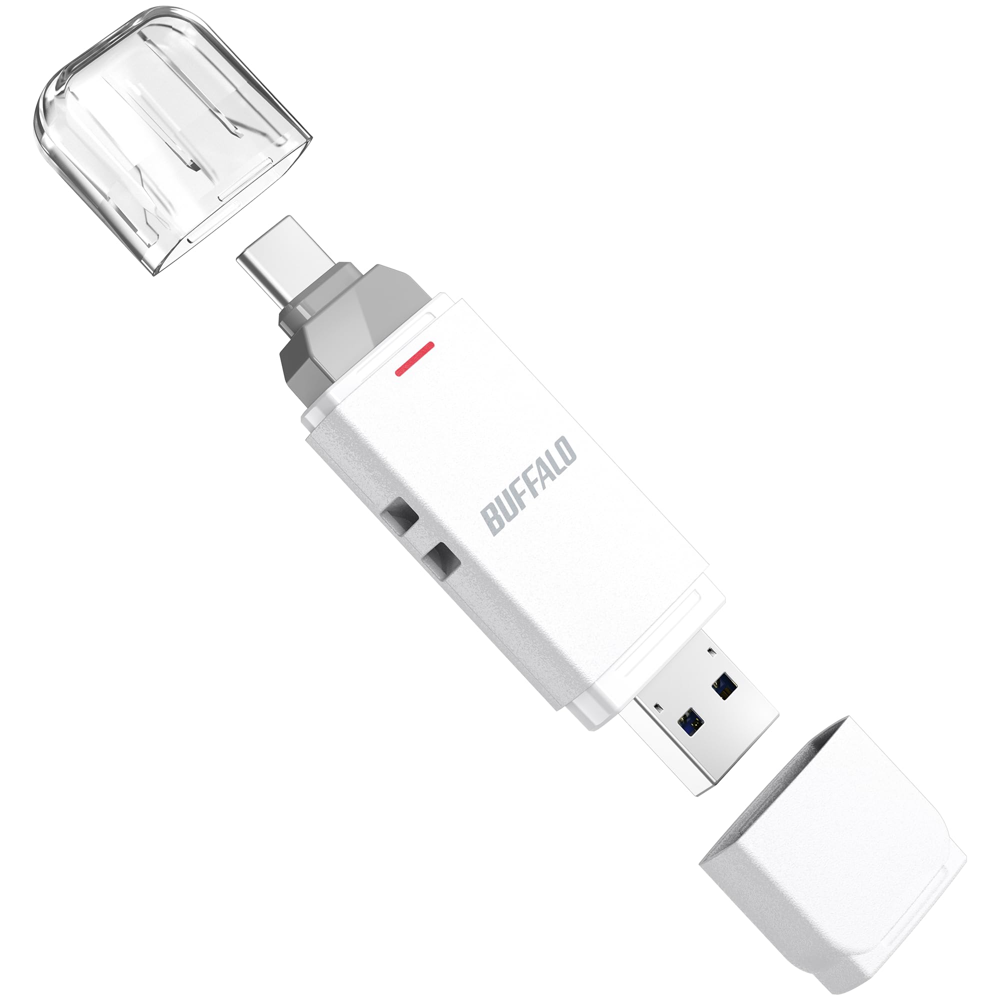 バッファロー 外付SSD 2TB USB3.2 Gen2 Type‐C ポータブルSSD 2TB バッファロー 外付け 超小型 Type-Cコネクタ