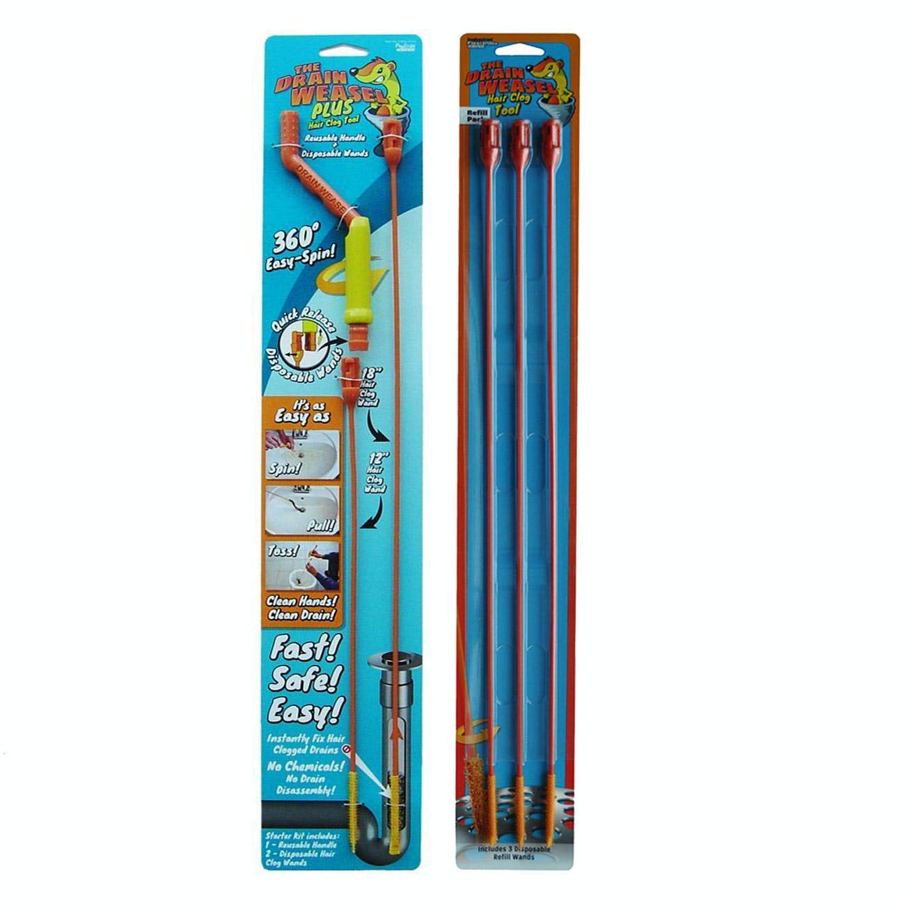 Drain Starter Kit and Refills Bundle