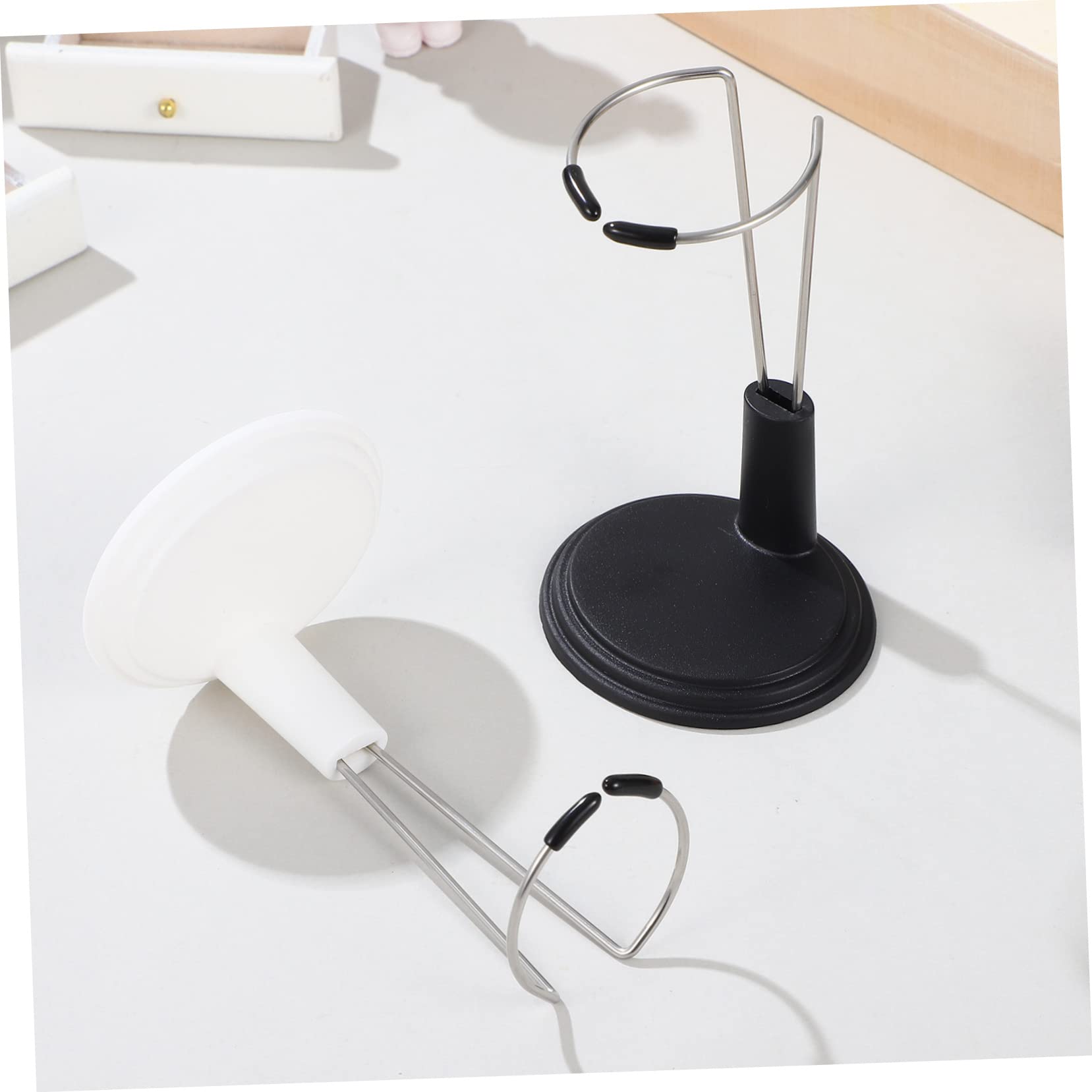 6 Supports De Poupée Portable 10.00Cm Présentoirs De Rangement pour Figurines Supports De Stockage Pratiques pour Atelier Maison Bureau