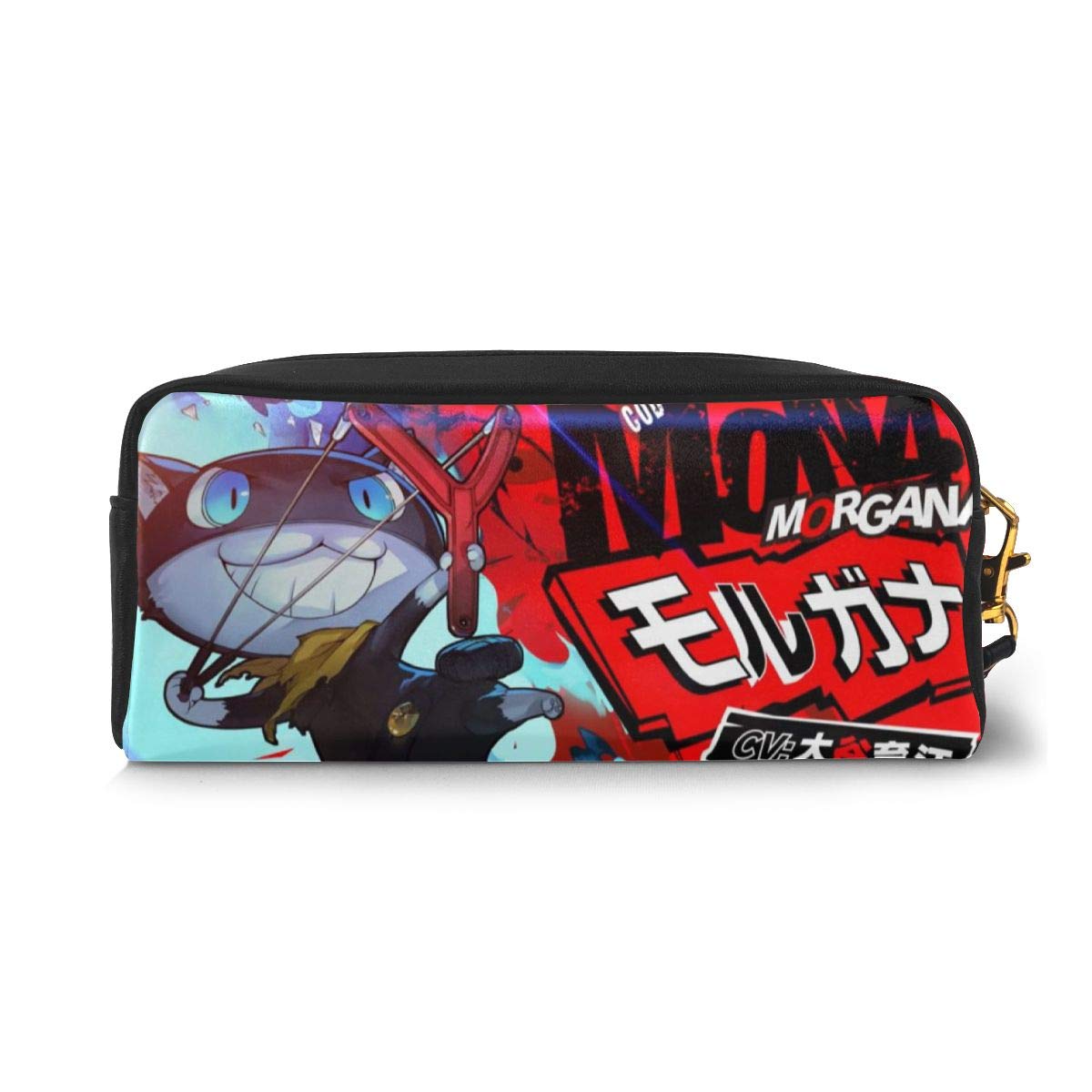 Amazon ペルソナ5 アニメ ゲーム ペンケース グッズ 筆箱 皮革 文具収納 ポーチ ペンシルケース 化粧ポーチ ペンケース 軽量 多機能 大容量 男女兼用 通学 小学生 鉛筆ケース ペン袋 文房具 オフィス用品 文房具 オフィス用品